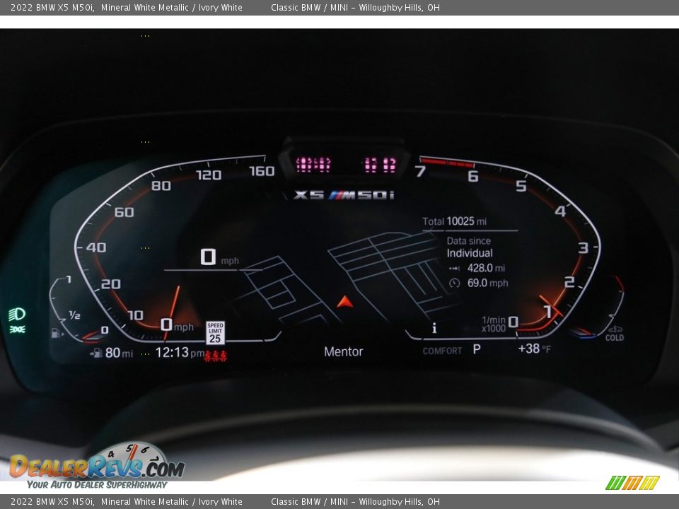 2022 BMW X5 M50i Gauges Photo #8