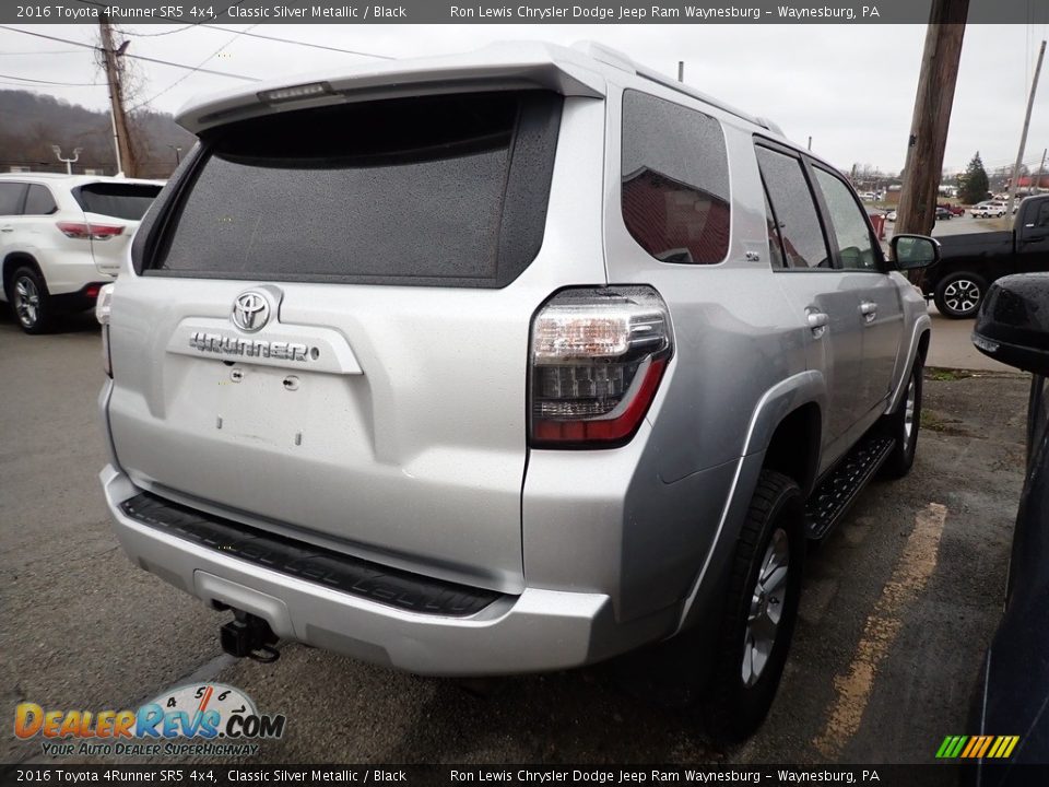 2016 Toyota 4Runner SR5 4x4 Classic Silver Metallic / Black Photo #3