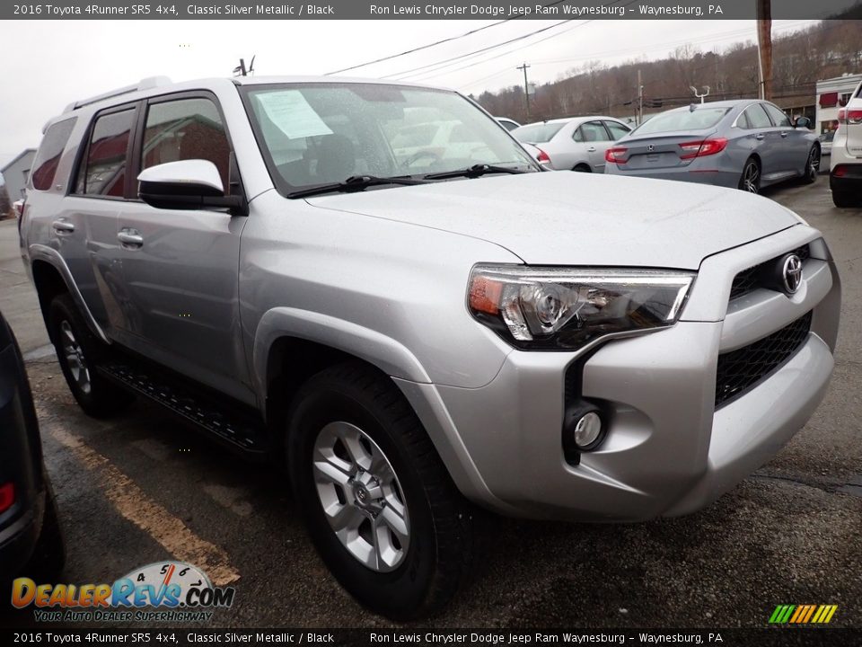 2016 Toyota 4Runner SR5 4x4 Classic Silver Metallic / Black Photo #4