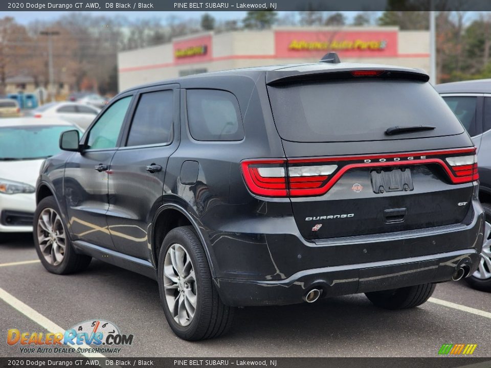 2020 Dodge Durango GT AWD DB Black / Black Photo #8