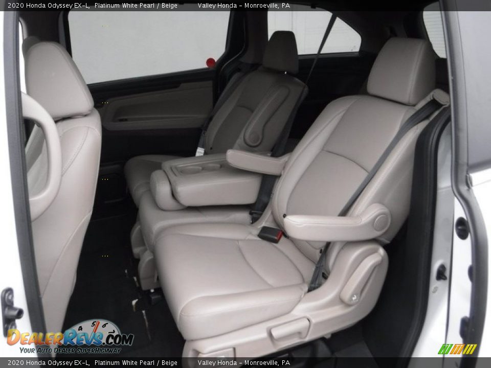 2020 Honda Odyssey EX-L Platinum White Pearl / Beige Photo #30
