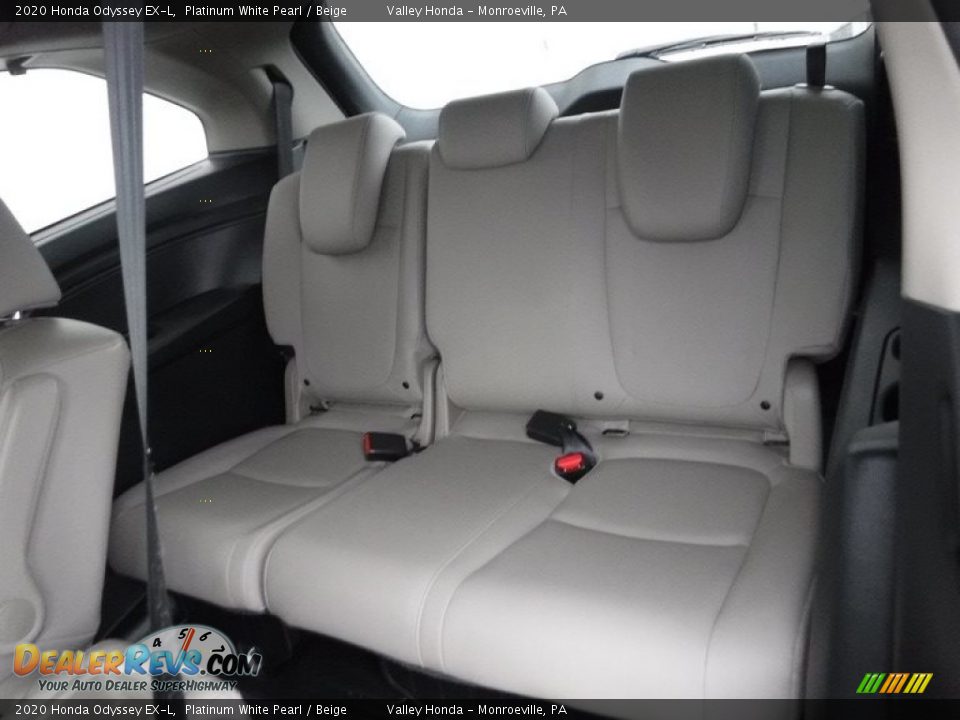 2020 Honda Odyssey EX-L Platinum White Pearl / Beige Photo #31