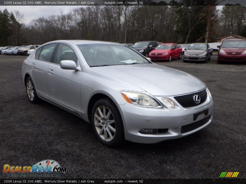 2006 Lexus GS 300 AWD Mercury Silver Metallic / Ash Gray Photo #3