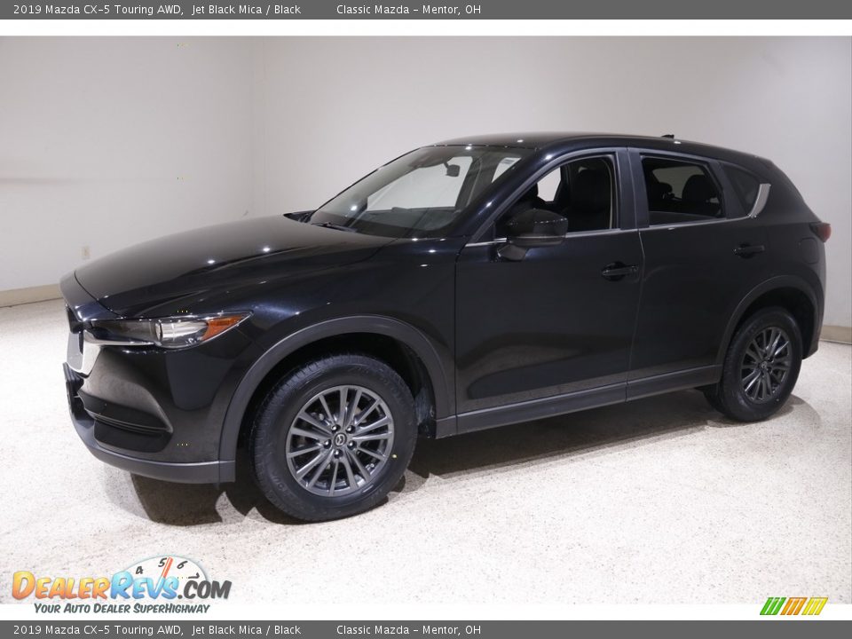 2019 Mazda CX-5 Touring AWD Jet Black Mica / Black Photo #3