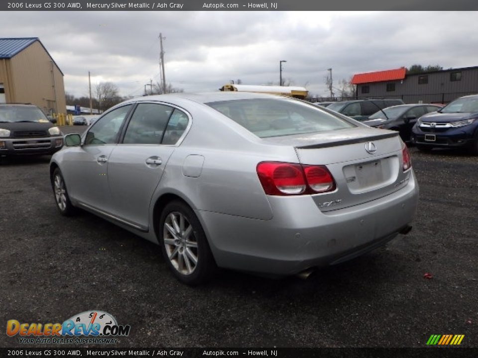 2006 Lexus GS 300 AWD Mercury Silver Metallic / Ash Gray Photo #4