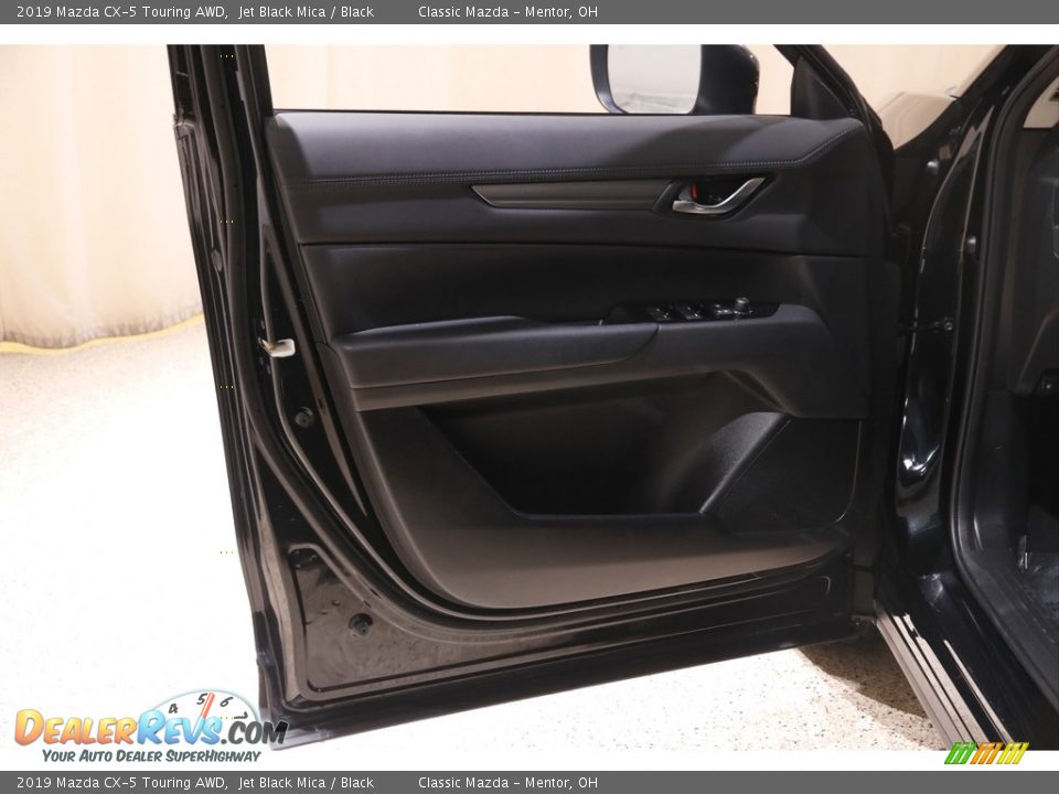 2019 Mazda CX-5 Touring AWD Jet Black Mica / Black Photo #4