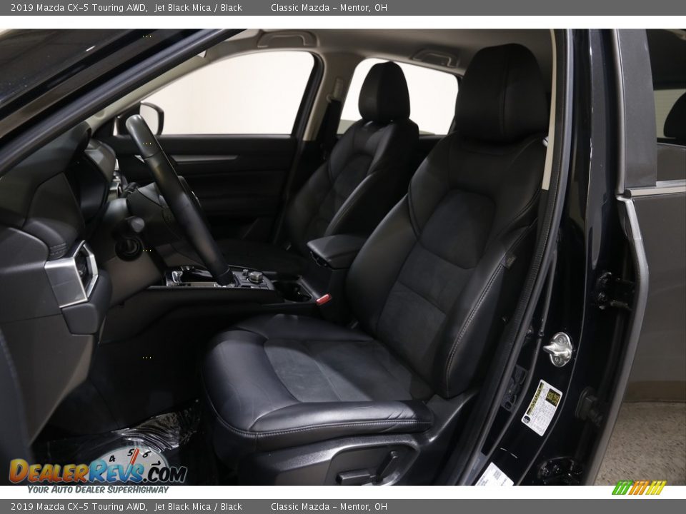 2019 Mazda CX-5 Touring AWD Jet Black Mica / Black Photo #5