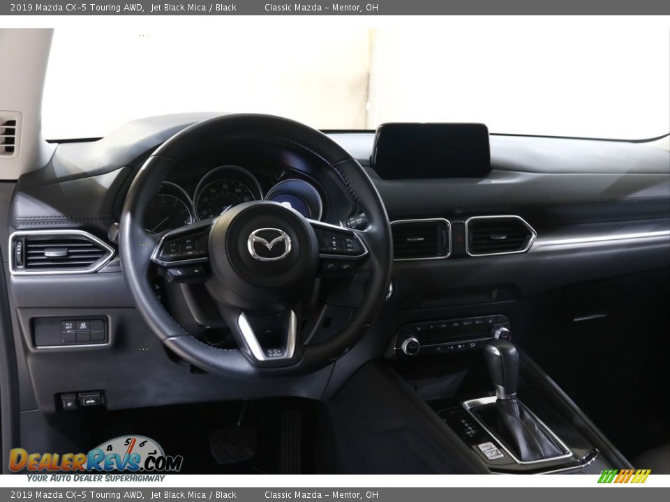 2019 Mazda CX-5 Touring AWD Jet Black Mica / Black Photo #6