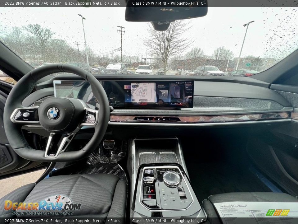 Dashboard of 2023 BMW 7 Series 740i Sedan Photo #6