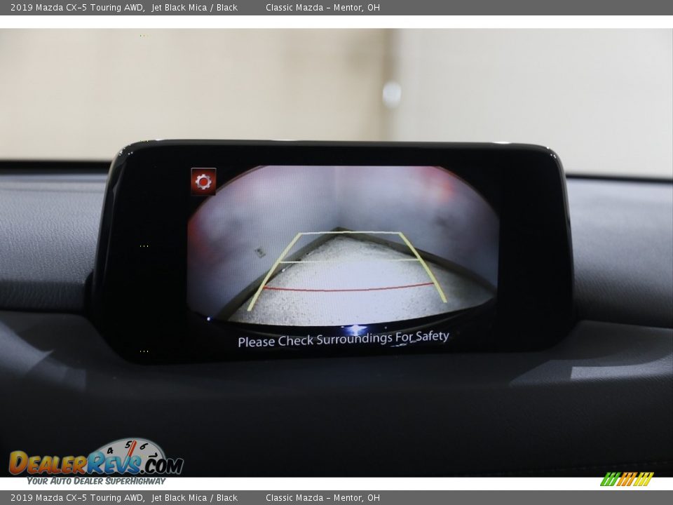 2019 Mazda CX-5 Touring AWD Jet Black Mica / Black Photo #12