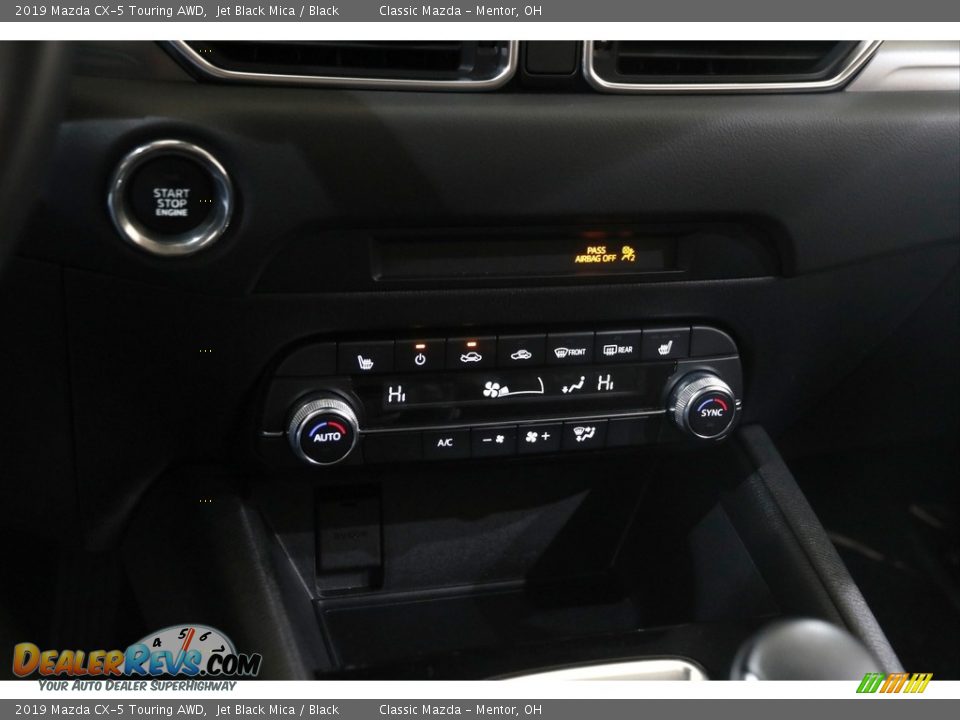 2019 Mazda CX-5 Touring AWD Jet Black Mica / Black Photo #13
