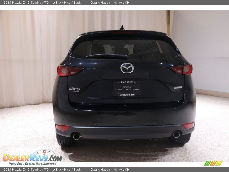 2019 Mazda CX-5 Touring AWD Jet Black Mica / Black Photo #18