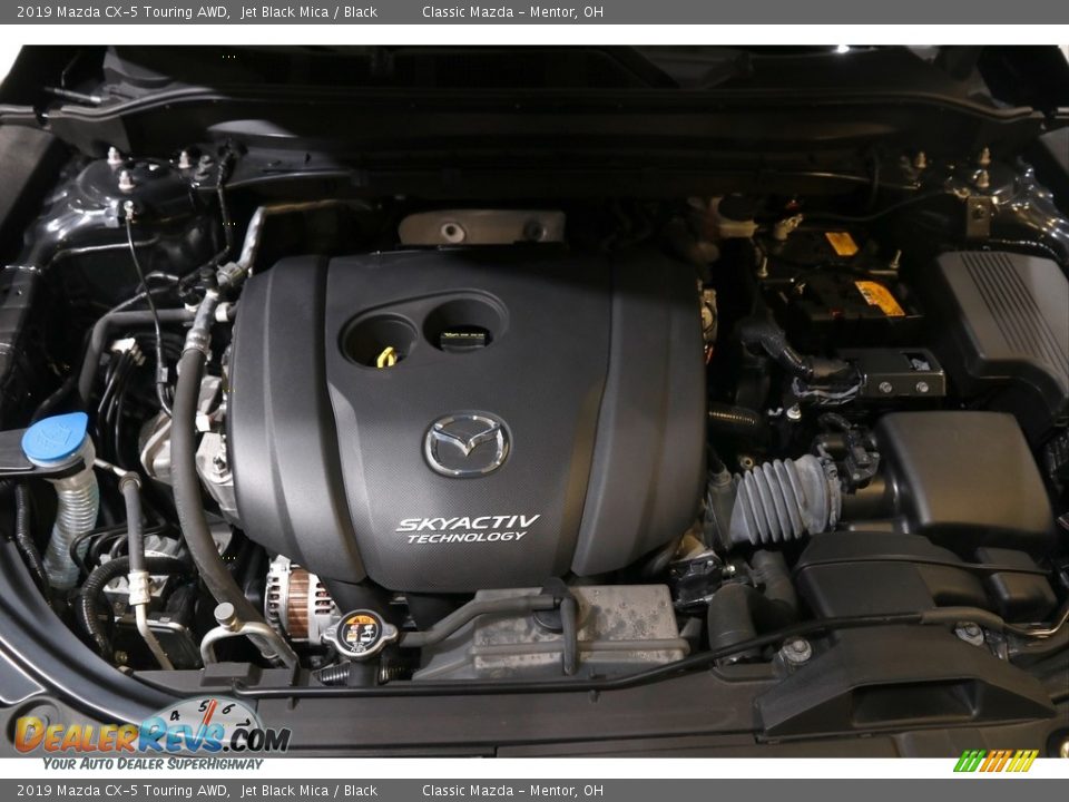 2019 Mazda CX-5 Touring AWD Jet Black Mica / Black Photo #19
