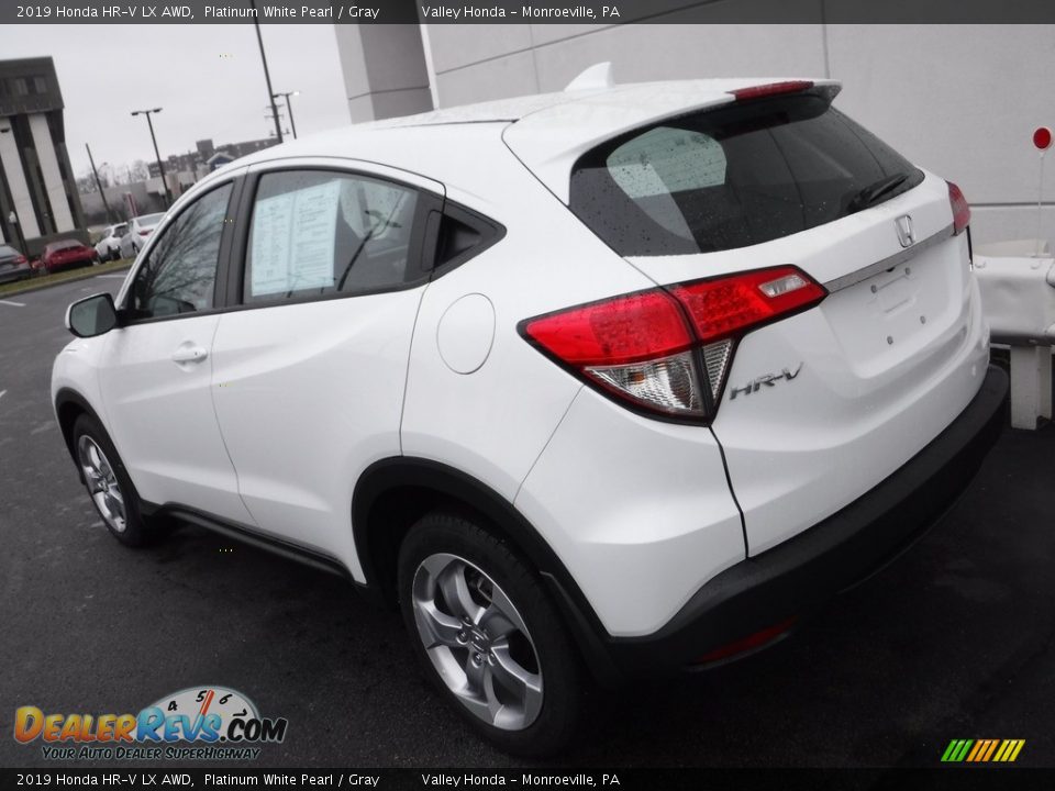 Platinum White Pearl 2019 Honda HR-V LX AWD Photo #9