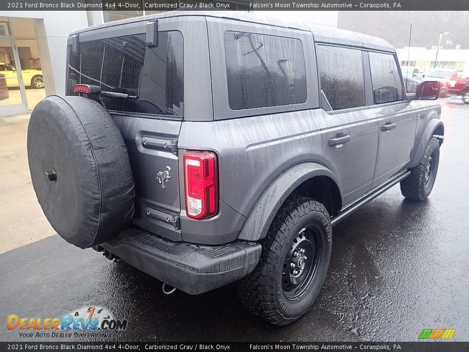 2021 Ford Bronco Black Diamond 4x4 4-Door Carbonized Gray / Black Onyx Photo #2