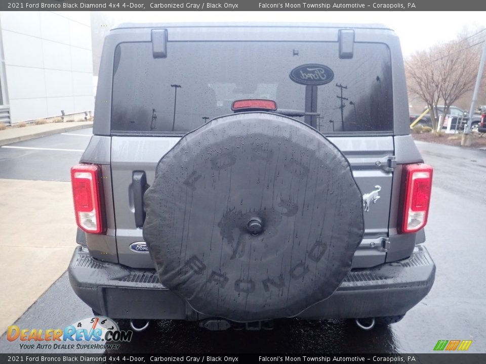 2021 Ford Bronco Black Diamond 4x4 4-Door Carbonized Gray / Black Onyx Photo #3