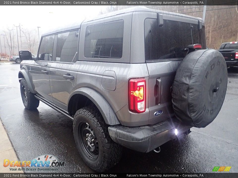 2021 Ford Bronco Black Diamond 4x4 4-Door Carbonized Gray / Black Onyx Photo #5