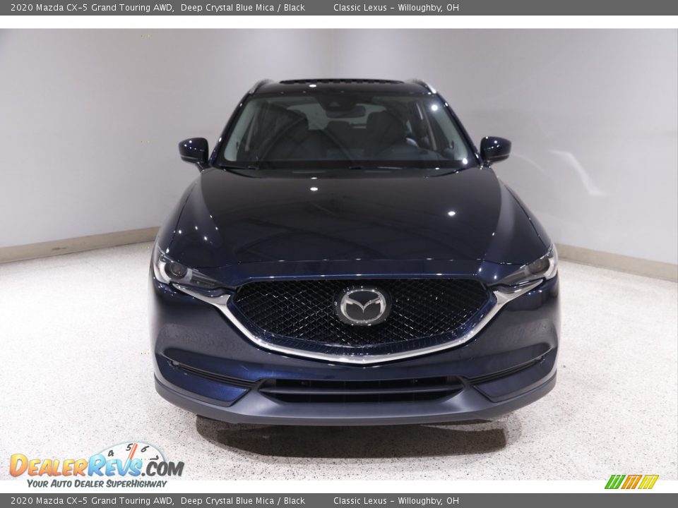 2020 Mazda CX-5 Grand Touring AWD Deep Crystal Blue Mica / Black Photo #2