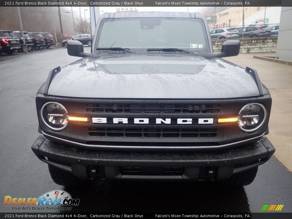 2021 Ford Bronco Black Diamond 4x4 4-Door Carbonized Gray / Black Onyx Photo #8