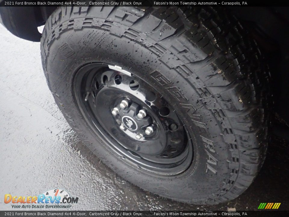 2021 Ford Bronco Black Diamond 4x4 4-Door Carbonized Gray / Black Onyx Photo #10