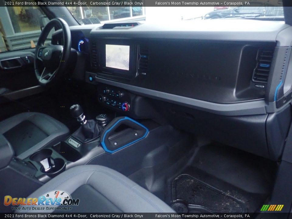 2021 Ford Bronco Black Diamond 4x4 4-Door Carbonized Gray / Black Onyx Photo #12