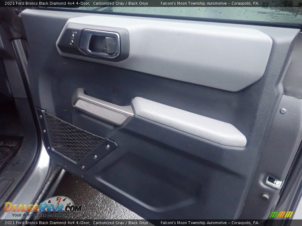Door Panel of 2021 Ford Bronco Black Diamond 4x4 4-Door Photo #15