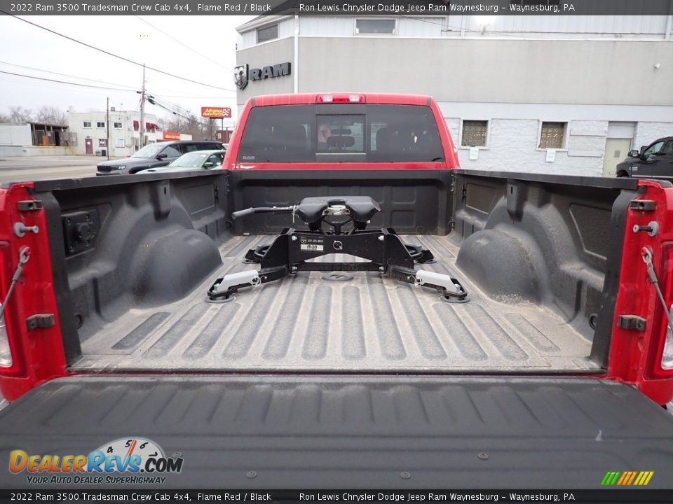 2022 Ram 3500 Tradesman Crew Cab 4x4 Flame Red / Black Photo #5