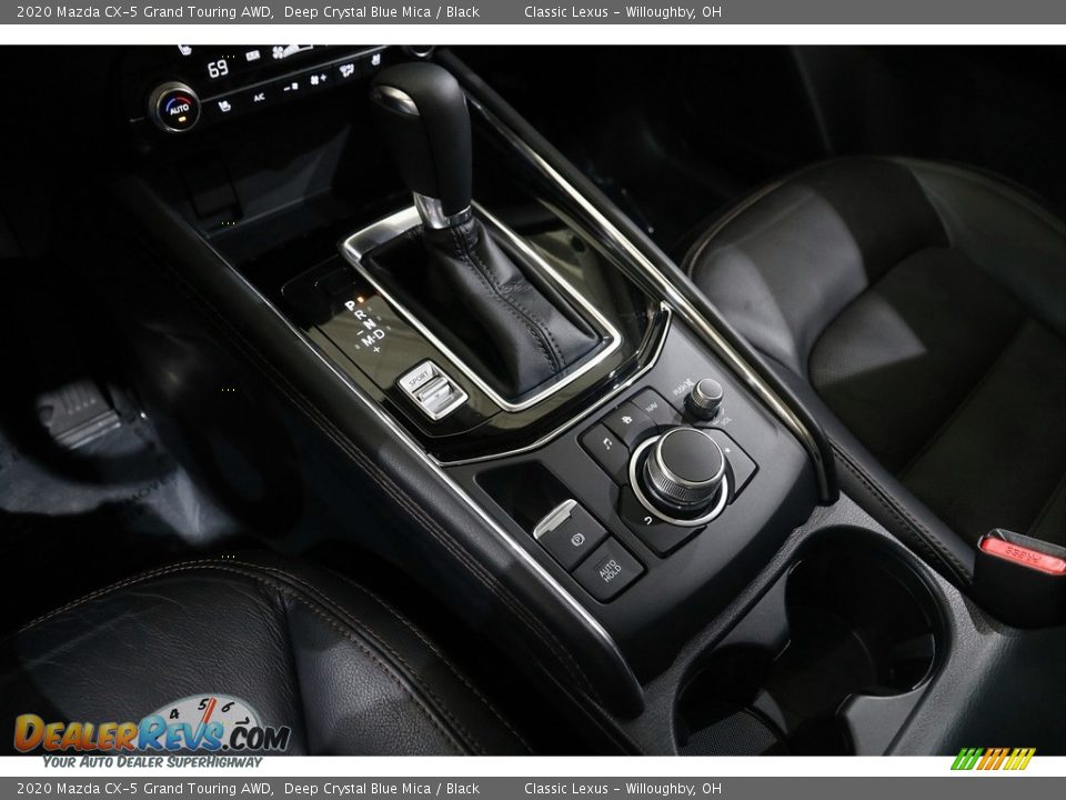 2020 Mazda CX-5 Grand Touring AWD Deep Crystal Blue Mica / Black Photo #14