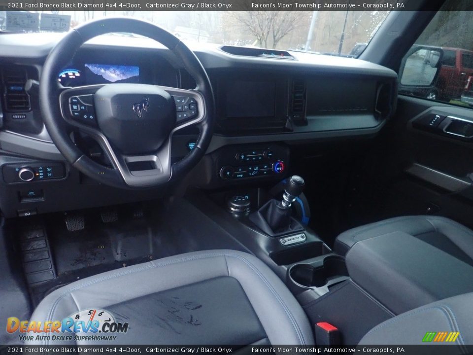 Black Onyx Interior - 2021 Ford Bronco Black Diamond 4x4 4-Door Photo #19