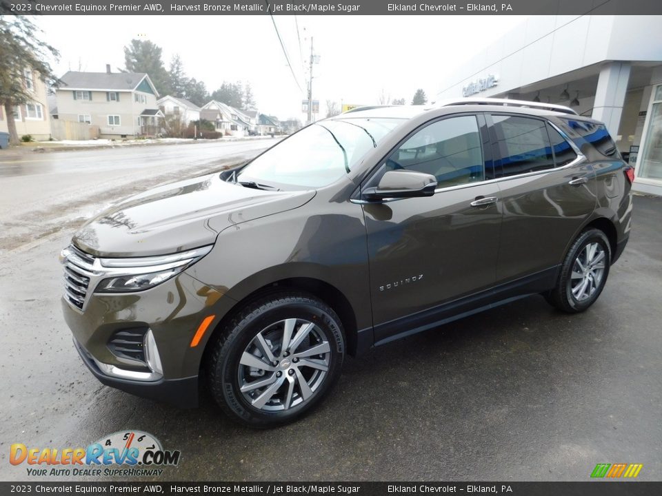 2023 Chevrolet Equinox Premier AWD Harvest Bronze Metallic / Jet Black/Maple Sugar Photo #1