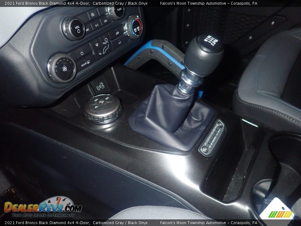 2021 Ford Bronco Black Diamond 4x4 4-Door Shifter Photo #23