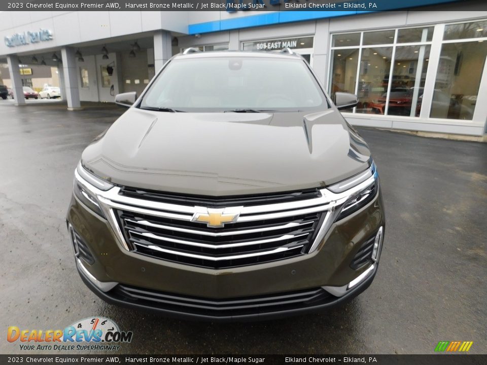 2023 Chevrolet Equinox Premier AWD Harvest Bronze Metallic / Jet Black/Maple Sugar Photo #3