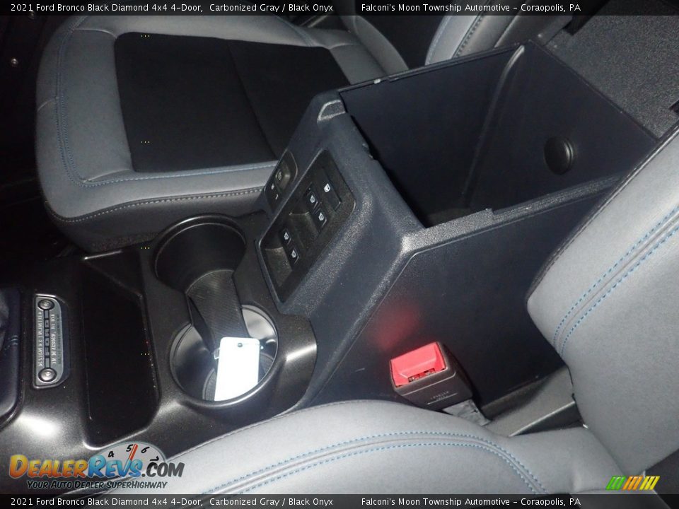 2021 Ford Bronco Black Diamond 4x4 4-Door Carbonized Gray / Black Onyx Photo #24