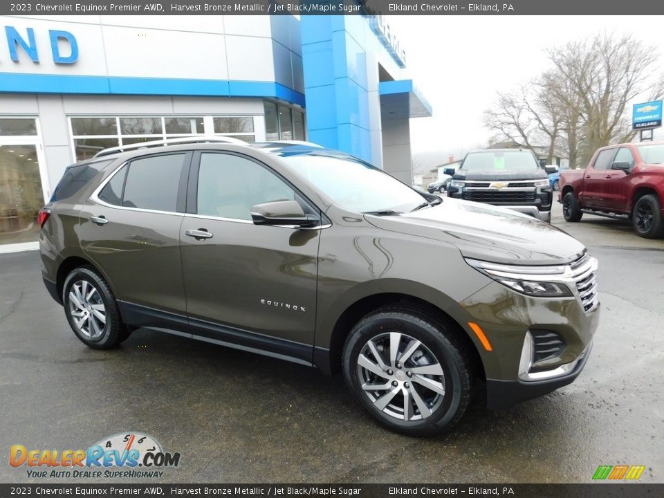 2023 Chevrolet Equinox Premier AWD Harvest Bronze Metallic / Jet Black/Maple Sugar Photo #5