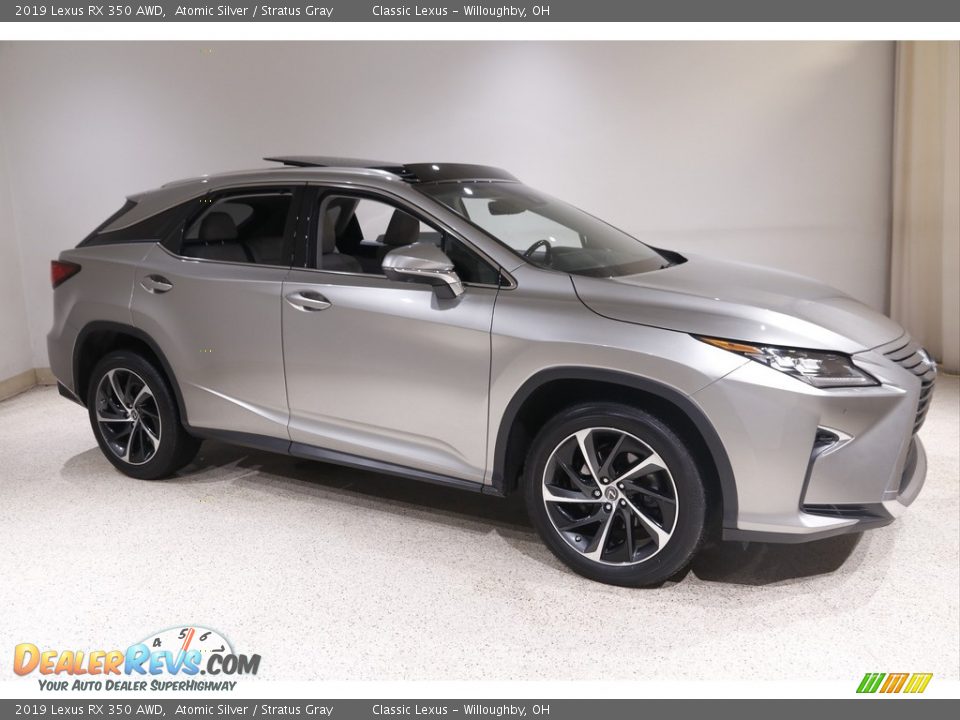 2019 Lexus RX 350 AWD Atomic Silver / Stratus Gray Photo #1