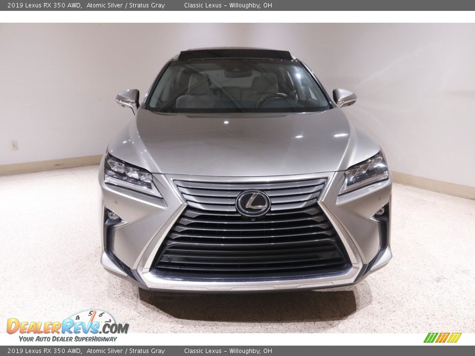 2019 Lexus RX 350 AWD Atomic Silver / Stratus Gray Photo #2