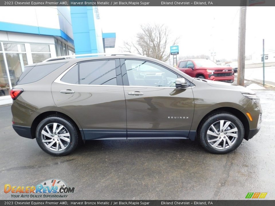 2023 Chevrolet Equinox Premier AWD Harvest Bronze Metallic / Jet Black/Maple Sugar Photo #6