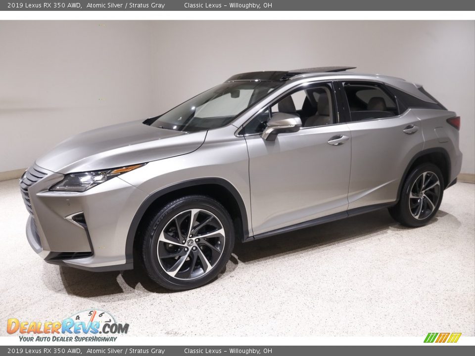 2019 Lexus RX 350 AWD Atomic Silver / Stratus Gray Photo #3