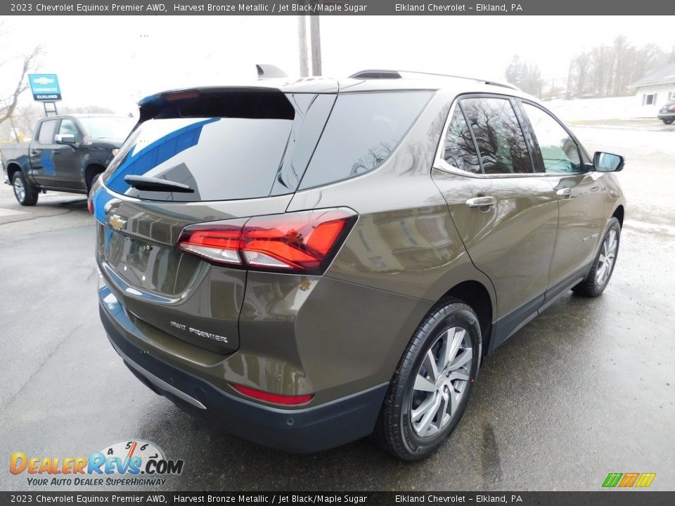 2023 Chevrolet Equinox Premier AWD Harvest Bronze Metallic / Jet Black/Maple Sugar Photo #7