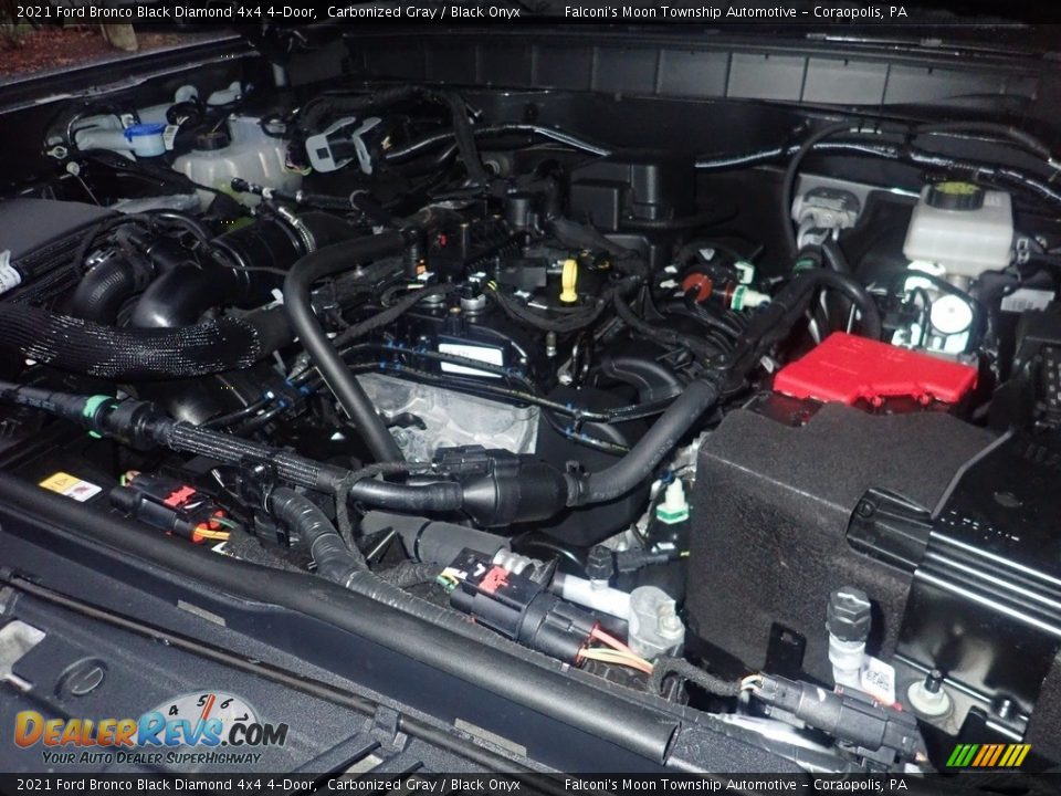 2021 Ford Bronco Black Diamond 4x4 4-Door 2.3 Liter Turbocharged DOHC 16-Valve Ti-VCT EcoBoost 4 Cylinder Engine Photo #30