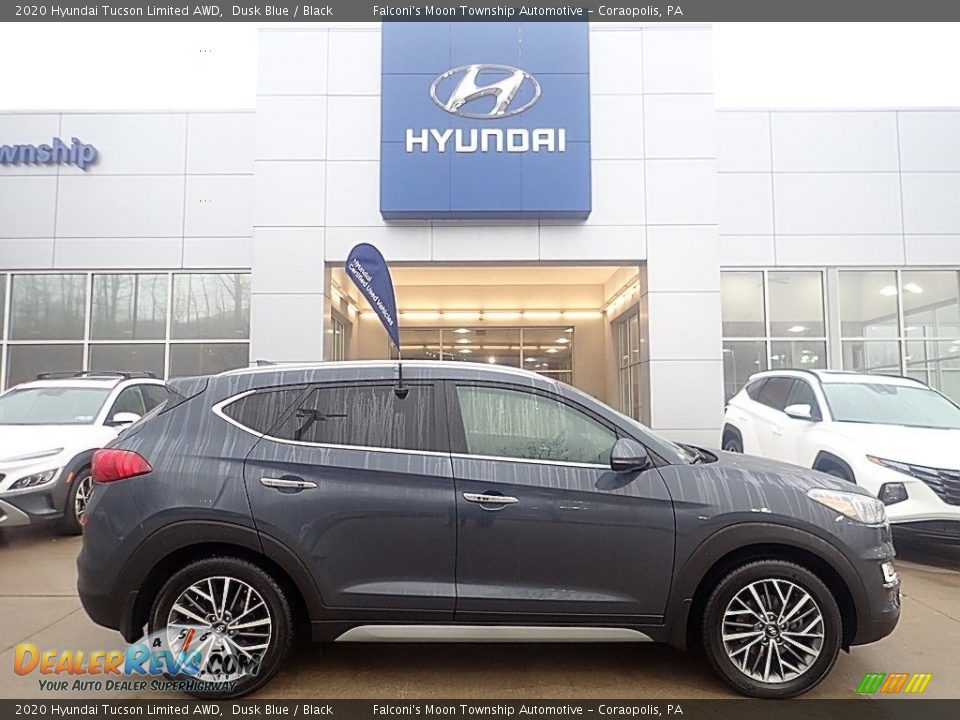 2020 Hyundai Tucson Limited AWD Dusk Blue / Black Photo #1