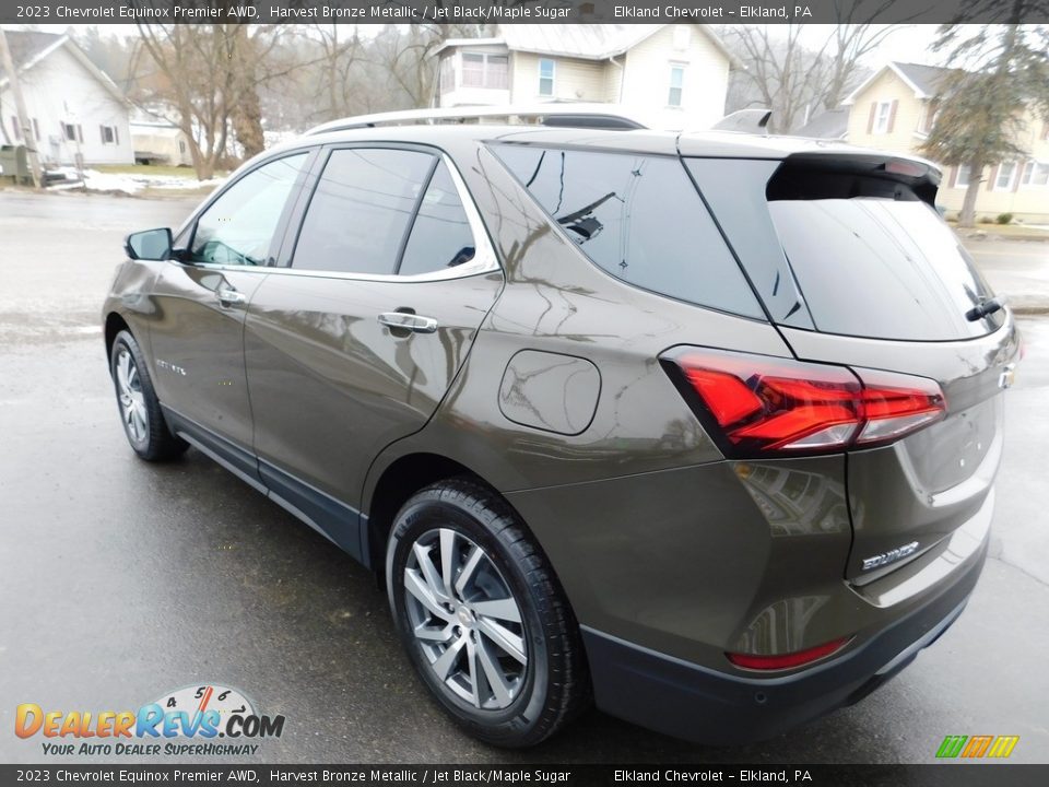 2023 Chevrolet Equinox Premier AWD Harvest Bronze Metallic / Jet Black/Maple Sugar Photo #9