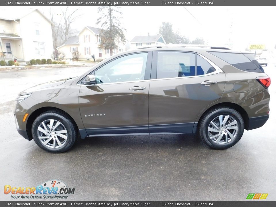 2023 Chevrolet Equinox Premier AWD Harvest Bronze Metallic / Jet Black/Maple Sugar Photo #10