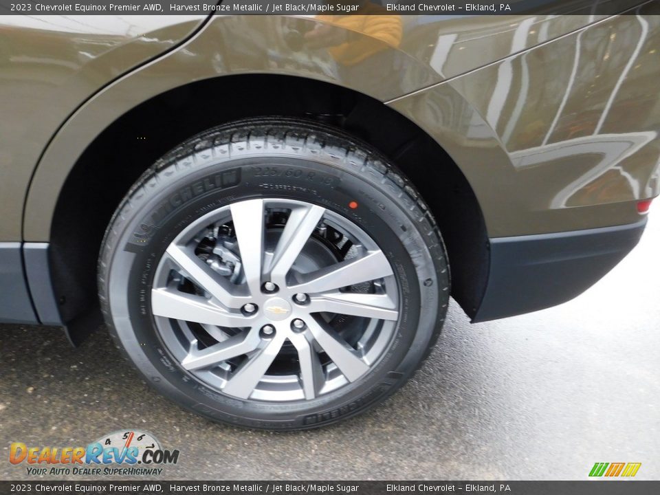 2023 Chevrolet Equinox Premier AWD Harvest Bronze Metallic / Jet Black/Maple Sugar Photo #11