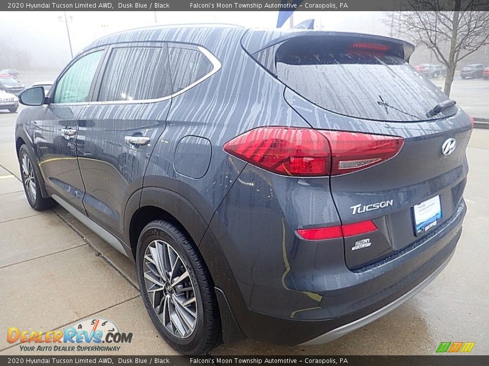 2020 Hyundai Tucson Limited AWD Dusk Blue / Black Photo #5