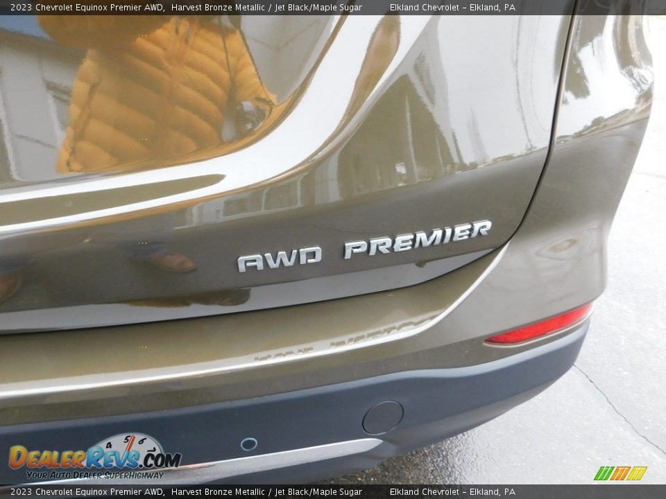 2023 Chevrolet Equinox Premier AWD Harvest Bronze Metallic / Jet Black/Maple Sugar Photo #13