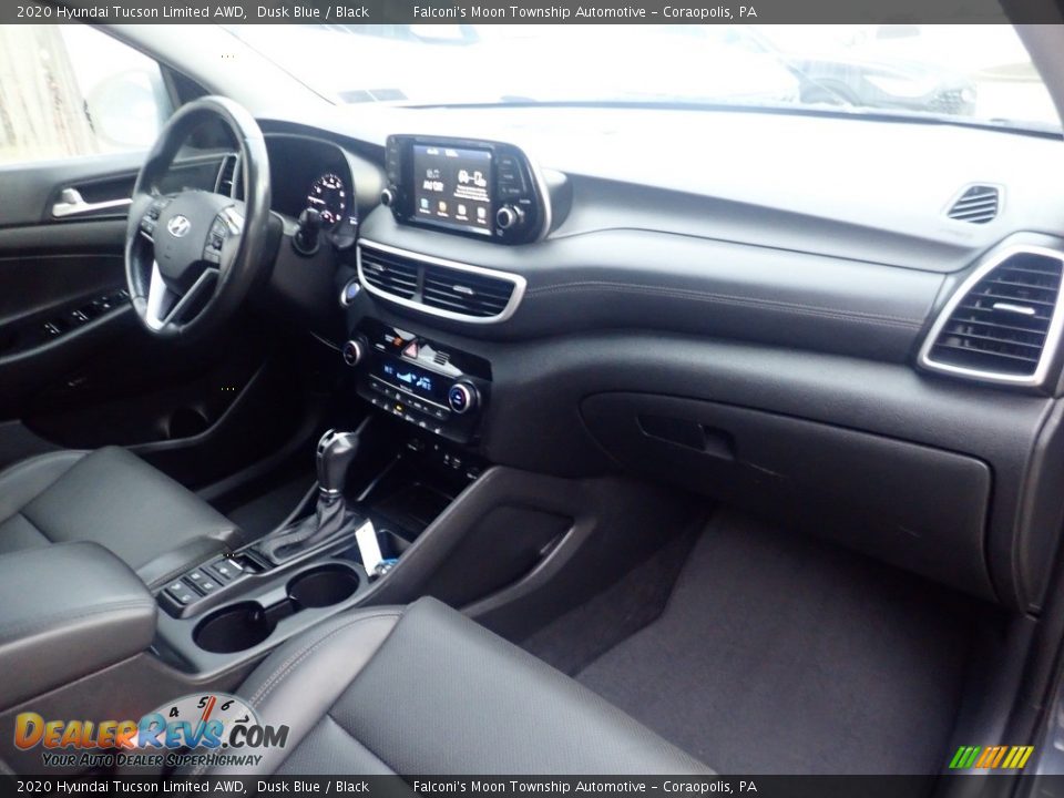 2020 Hyundai Tucson Limited AWD Dusk Blue / Black Photo #12