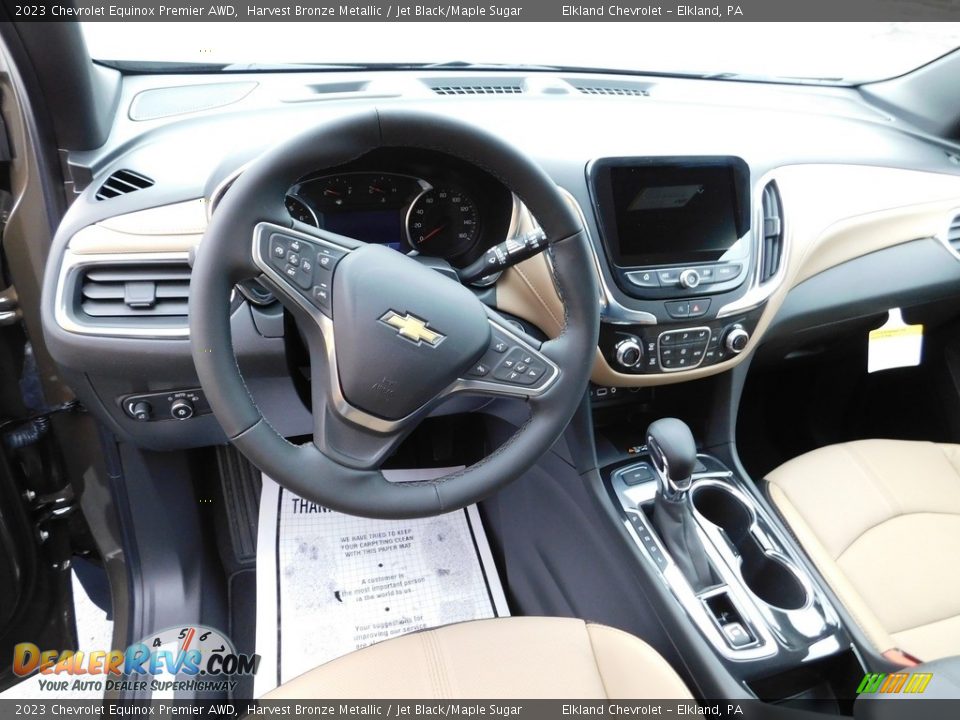 2023 Chevrolet Equinox Premier AWD Harvest Bronze Metallic / Jet Black/Maple Sugar Photo #20