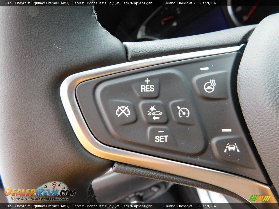 2023 Chevrolet Equinox Premier AWD Harvest Bronze Metallic / Jet Black/Maple Sugar Photo #23