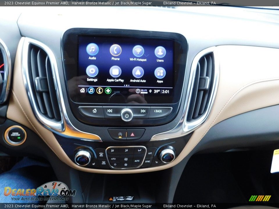 2023 Chevrolet Equinox Premier AWD Harvest Bronze Metallic / Jet Black/Maple Sugar Photo #27